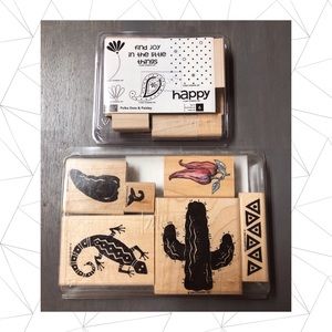 “Stampin Up” Rubber Stamps Lot